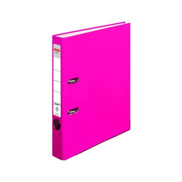 Pořadač pákový Q.file A4/5 cm PP, Růžový