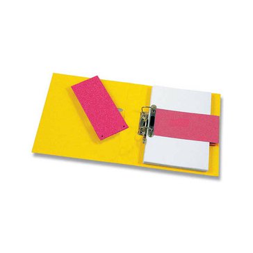 Rozlišovač papírový 240 x 105 mm, 100 ks, Růžový