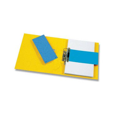 Rozlišovač papírový 240 x 105 mm, 100 ks, Modrý