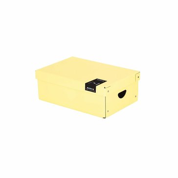 Krabice organizační Pastelini 35,5 x 9 cm, Žlutá