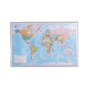 Podložka na stůl 60 x 40 cm, Mapa světa