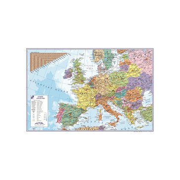 Podložka na stůl 60 x 40 cm, Mapa Evropa