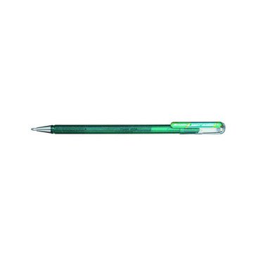 Pero gelové Pentel K110 Dual Metallic 1,0 mm, Zelené