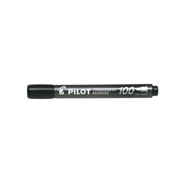 Popisovač permanentní Pilot 100, 1 mm, Černý