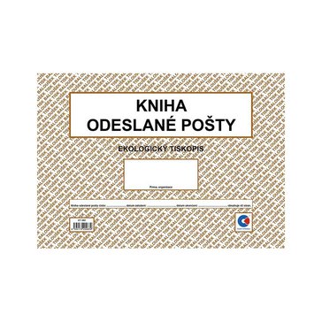Kniha odeslané pošty A4, Nepropisující