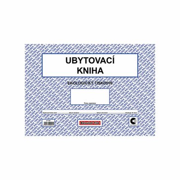 Kniha ubytovací A4