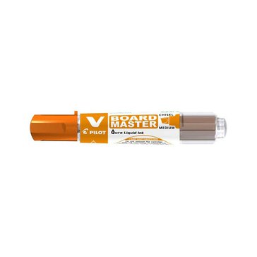 Popisovač na bílé tabule Pilot V-Board Master Chisel, Oranžový