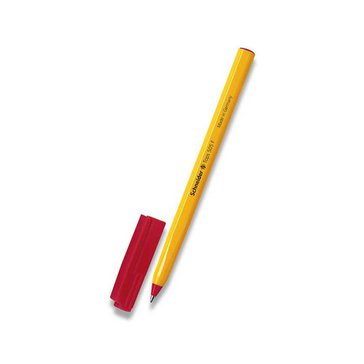 Pero kuličkové jednorázové Schneider Tops 505, Červené