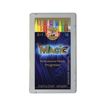 Pastelky Progresso Magic 8772, 12 ks