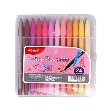 Popisovač Monami 3000 Plus Pen, 24 ks