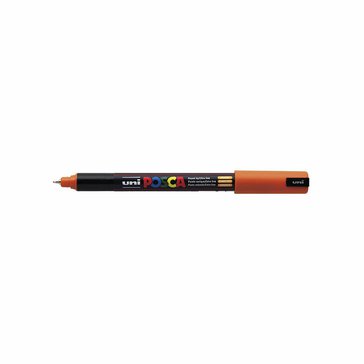 Popisovač akrylový POSCA PC-1MR, hrot 0,7 mm, Oranžový