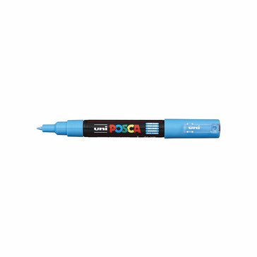 Popisovač akrylový POSCA PC-1M, hrot 0,7 mm, Světle modrý