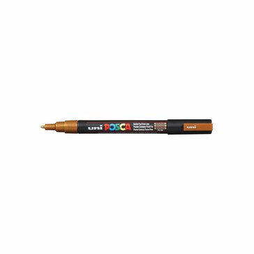 Popisovač akrylový POSCA PC-3M, hrot 0,9 - 1,3 mm, Bronzový