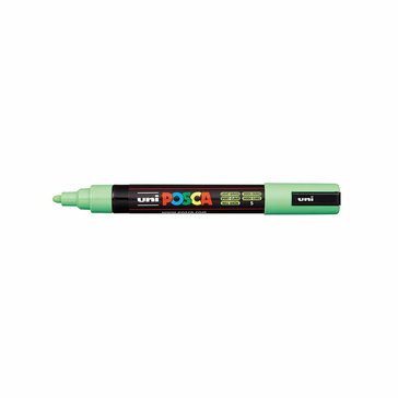 Popisovač akrylový POSCA PC-5M, hrot 2,5 mm, Světle zelený