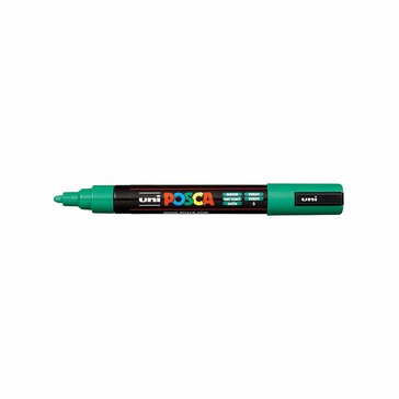 Popisovač akrylový POSCA PC-5M, hrot 2,5 mm, Zelený