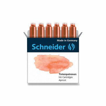 Bombičky inkoustové Schneider 6 ks, Meruňkové
