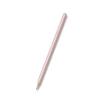 Tužka obyčejná Faber-Castell Sparkle, Perleťově růžová