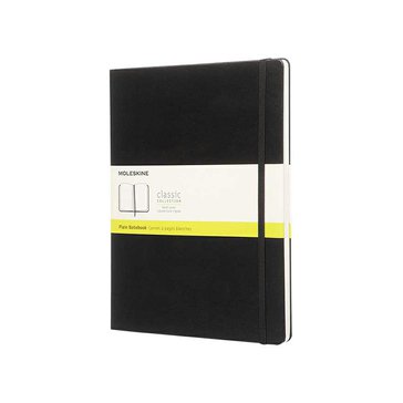 Zápisník Moleskine XL čistý, tvrdé desky, Černý