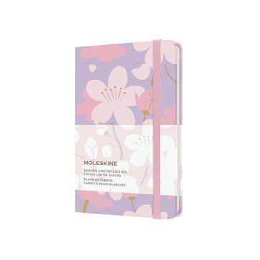 Zápisník Moleskine S čistý, Sakura, Růžový
