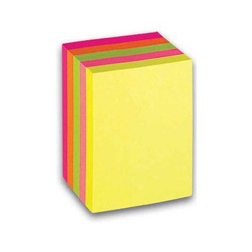 Bloček samolepicí Concorde 51 x 38 mm, 300 listů, Neonový