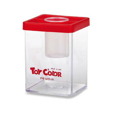 Stojánek na vodu s víčkem Toy Color, Mix barev