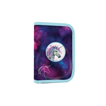 Penál školní Oxybag 1-patrový 2 chlopně prázdný, Unicorn