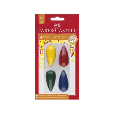 Pastelky plastové Faber-Castell 4 ks
