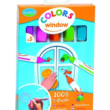 Popisovače křídové Aladine ColorsWindow 5 ks, Pastelové