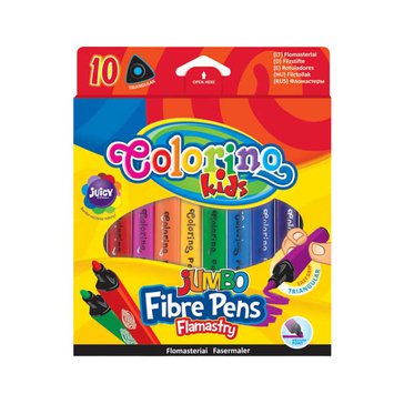Fixy školní trojhranné Colorino JUMBO, 10 ks