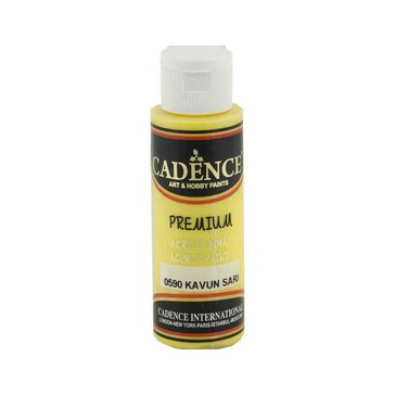 Barva akrylová Cadence Premium 70 ml, Citrónová žlutá