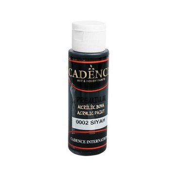 Barva akrylová Cadence Premium 70 ml, Černá