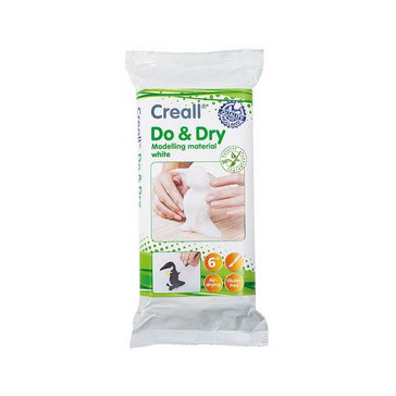 Hmota samotvrdnoucí Creall DO&DRY 1 kg, Bílá