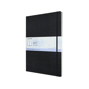 Skicář Moleskine A3 Watercolour Notebook, Černý