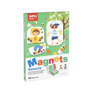 Hra edukační APLI s magnety, Roční období