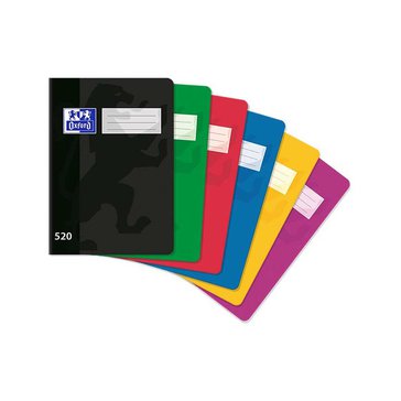 Sešit školní Oxford Soft Touch 444 linka, 40 listů, Mix barev