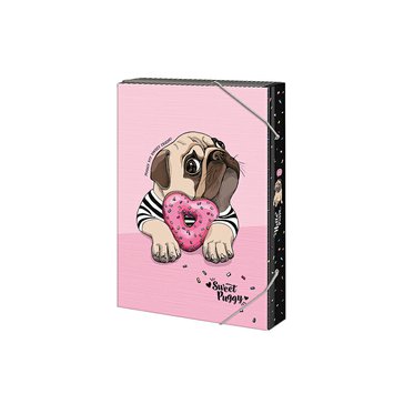 Box na sešity A4, Puggy