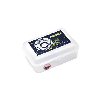 Box na svačinu s přihrádkou Oxybag, Fotbal