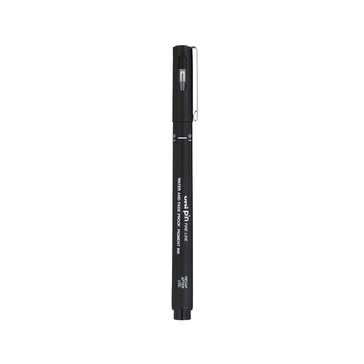 Popisovač technický vodostálý Uni-Ball PIN Fine Line 0,1 mm, Černý