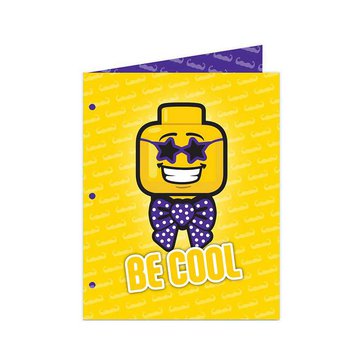 Desky papírové 2 kapsy A4 LEGO Iconic, Be cool