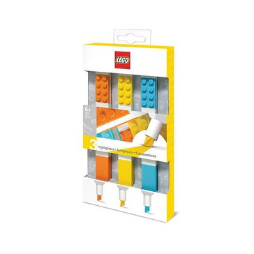 Zvýrazňovače LEGO 3 ks, Mix barev