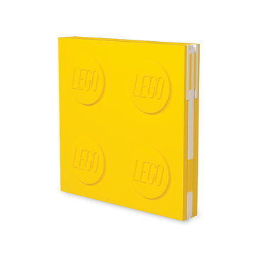 Zápisník uzavíratelný linka LEGO 2.0, Žlutý
