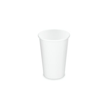 Kelímky papírové ML 300 ml, 10 ks, Bílé