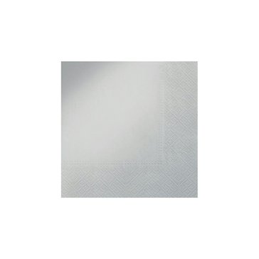 Ubrousky papírové 33 x 33 cm, Stříbrné