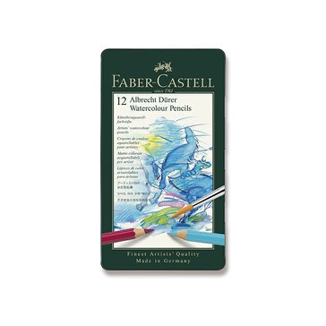 Pastelky umělecké akvarelové Faber-Castell Albrecht Dürer, 12 ks Pastelky umělecké akvarelové Faber-Castell Albrecht Dürer, 12 ks