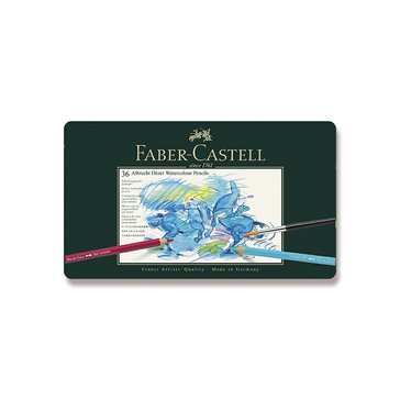 Pastelky umělecké akvarelové Faber-Castell Albrecht Dürer, 36 ks