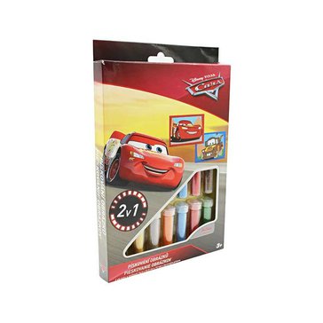 Pískování obrázků Disney 2v1, Cars