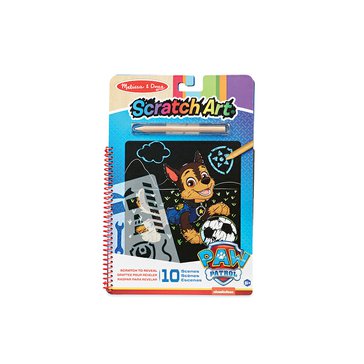 Obrázky škrabací Melissa & Doug Tlapková Patrola, Chase