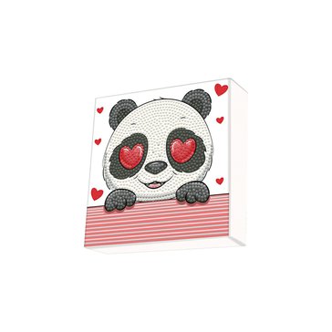 Malování diamantové Dotzies 15 x 15 cm, Panda