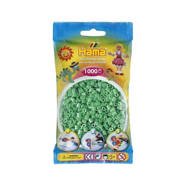 Korálky MIDI Hama 1 000 ks, Světle zelené