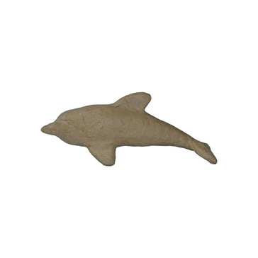 Zvířátko papírové 14 x 5 cm, Delfín